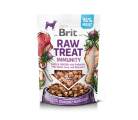 Brit Dog Raw freeze-dried Immunity Lamb&Chicken skanėstai šunims 40g